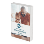 Discretionary Trusts Guide An image of a brochure containing information about Discretionary Trusts.
