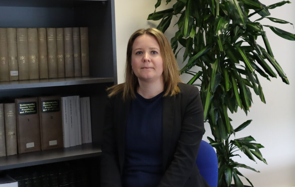 Photo of Ceri Shaw who works in the Personal Injury Department.