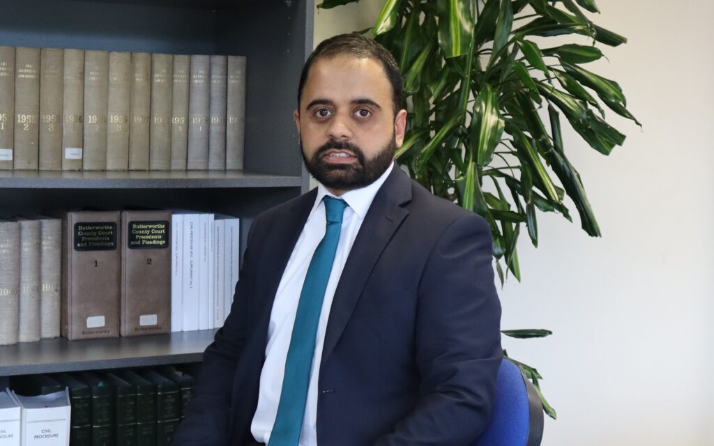 An image of Haroon Bashir who works in the Personal Injury department.