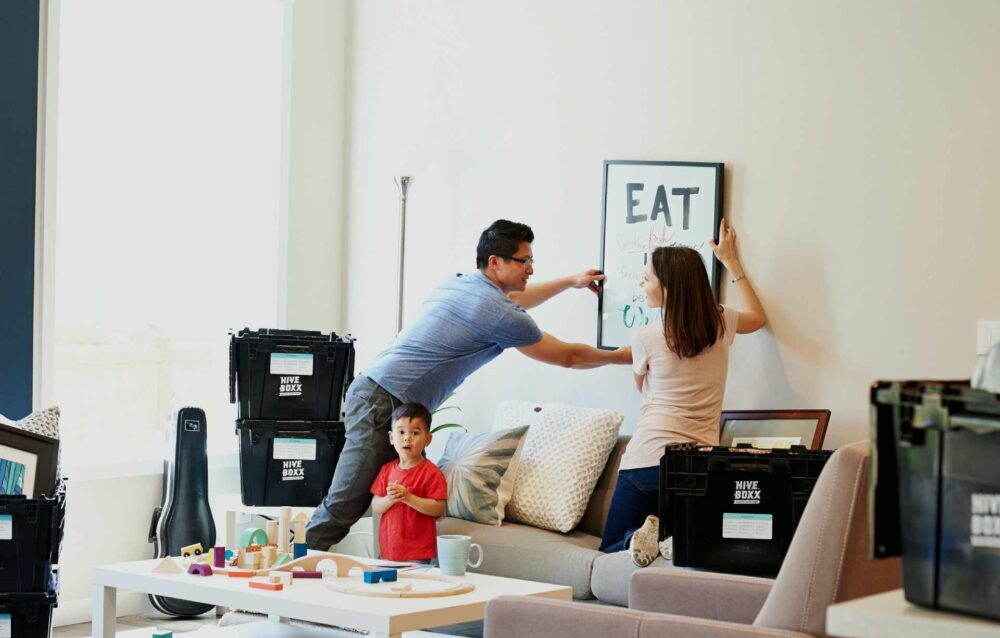 Understanding the Renters Rights Bill: Implications for Landlords and Tenants A renting couple and their young child move into a new rental property.