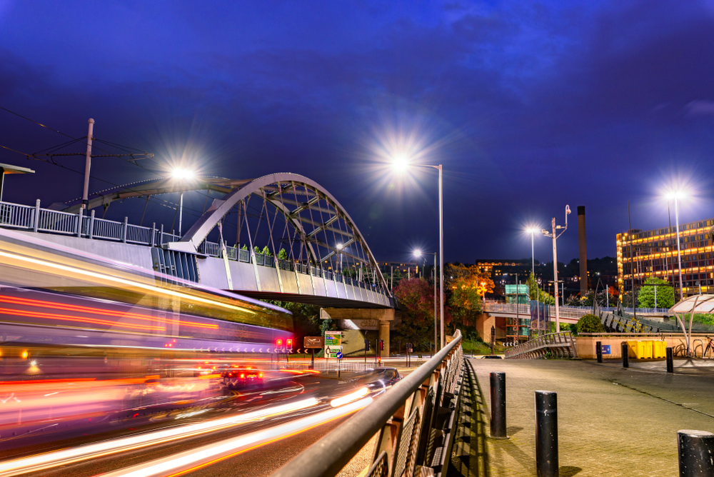 We only act for claimants Picture of a bridge in Sheffield, UK.